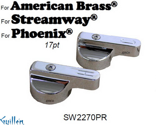 JER SW2270PR;;__ 17pt; lever handle; in Chrome