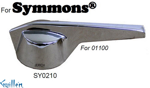 JER SY0210;;__ 12pt; lever handle; in Chrome