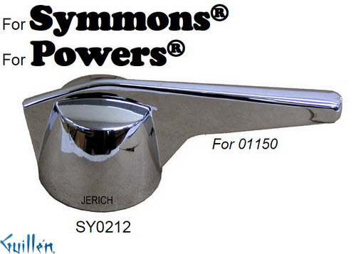 JER SY0212;;__ 12pt; lever handle; in Chrome