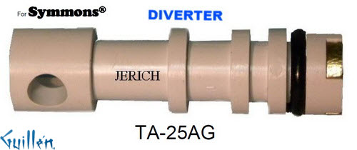 JER TA-25AG;;__ UNK; UNK; Diverter piston white; in Unfinish