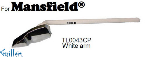 JER TL0043CP;;__ ; toilet trip lever 43; in Chrome