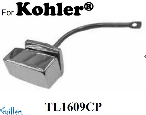 JER TL1609CP;;__ ; toilet trip lever; in Chrome