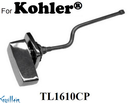 JER TL1610CP;;__ ; toilet trip lever; in Chrome