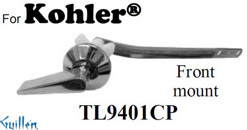 JER TL9401CP;;__ ; toilet trip lever; in Chrome