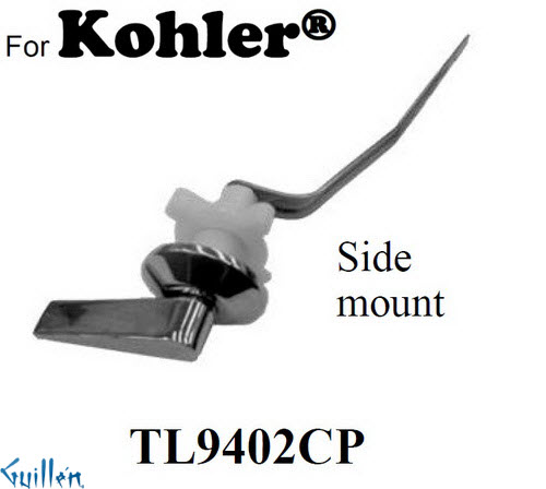 JER TL9402CP;;__ ; toilet trip lever; in Chrome