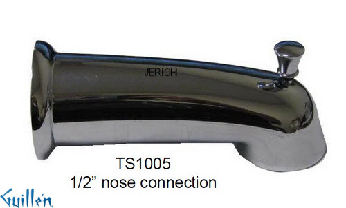 JER TS1005;;__ ; tub spout; in Chrome