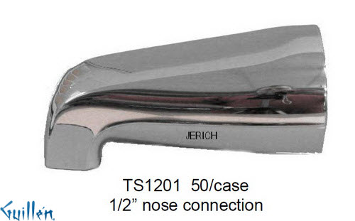JER TS1201;;__ ; tub spout; in Chrome