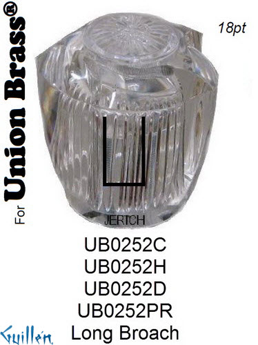 JER UB0252D;;__ 18pt; Cross handle; in Chrome