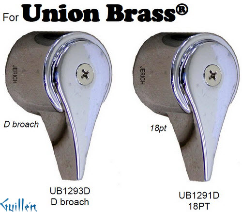 JER UB1293D;;__ 18pt; knob metal handle; in Chrome