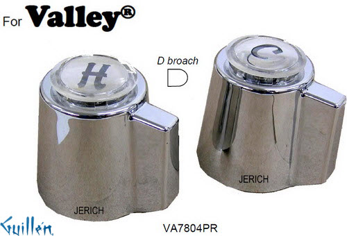 JER VA7804PR;;__ D; knob metal handle; in Chrome
