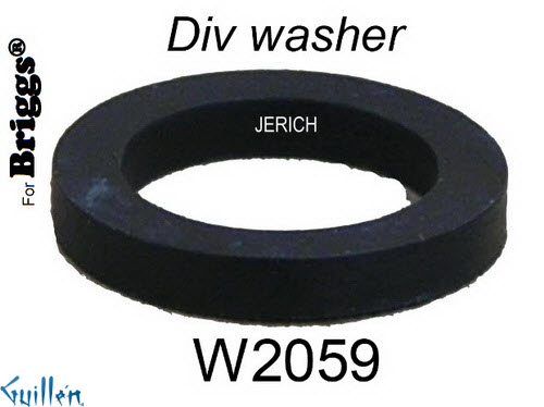JER W2059;;__ UNK; UNK; Diverter washer; in Unfinish