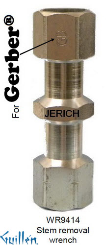 JER WR9414;;__ ; bonnet wrench; in Unfinish