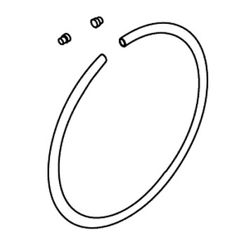 Kohler 1003855-VF; ; towel ring kit; in Polished Brass ; ;