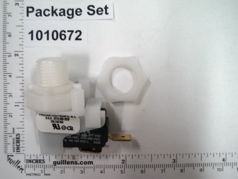 Kohler 1010672; ; air pressure switch; in Unfinish ; ;   Replaces 1065311