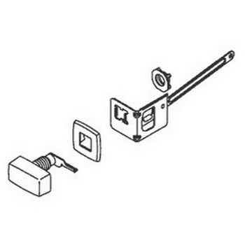 Kohler 1013521-CP; ; service kit, trip lever; in Chrome ; ;   Replaces 1013521