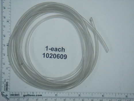 Kohler 1020609; ; tube, 1/16 id, 6 ft. long; in Unfinish ; ;   Replaces 1010570; 1012849