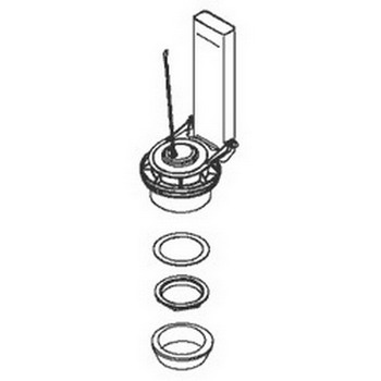 Kohler 1024385; ; flush valve kit; in Unfinish ; ;