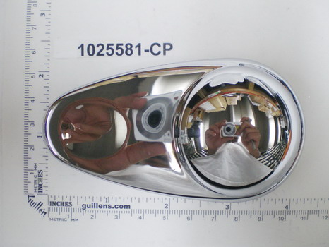 Kohler 1025581-CP; ; handle, screw assemby; in Chrome ; ;   Replaces 75020-CP; 75065-CP