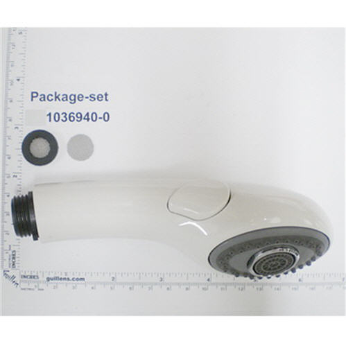 Kohler 1036940-0; ; spray head kit; in White ; ;   Replaces 1005172-0; 1016917-0; 75000-0