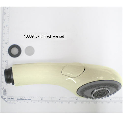 Kohler 1036940-47; ; spray head kit; in Almond ; ;   Replaces 1005172-47; 1016917-47; 75000-47; 1005590-C; 75030-47; 75057-58; 75056-58