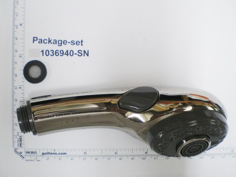 Kohler 1036940-SN; ; spray head kit; in Vibrant Polished Nickel ; ;   Replaces 1005172-SN; 1016917-SN; 75000-SN; 75057-58; 75056-58