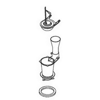 Kohler 1044458; ; flush valve kit; in Unfinish ; ;