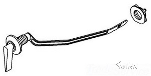 Kohler 1067577-CP; ; trip lever kit; in Chrome ; ;   Replaces 1067186-CP