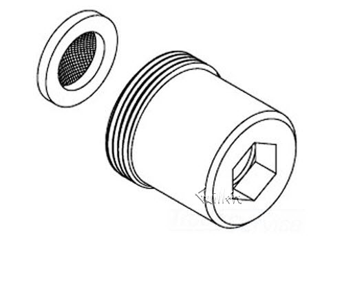 Kohler 1081349; ; assembly, adapter; in Unfinish ; ;