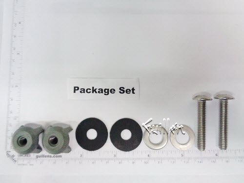 Kohler 1104015; ; toilet seat hardware kit; in Unfinish ; ;