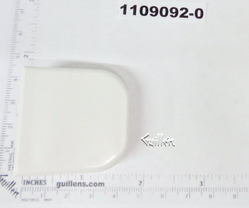 Kohler 1109092-0; ; hinge base cover; in White ; ;
