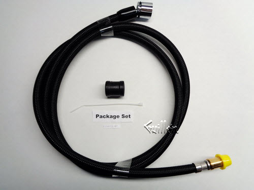 Kohler 1114111-BC; ; hose kit; in Bright Chrome ; ;   Replaces 1048629-BC; 1114111-CP