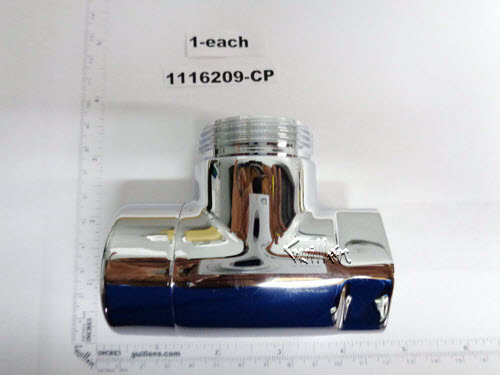 Kohler 1116209-CP; ; stop valve, 1; in Chrome ; ;