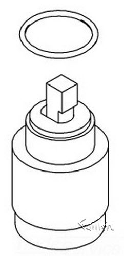 Kohler 1127002; Loure; valve kit; in Unfinish ; ;