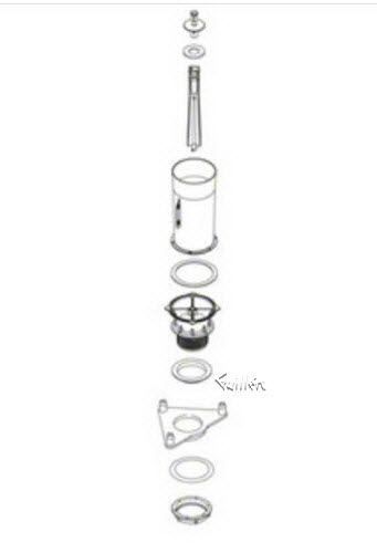Kohler 1142714; ; flush valve kit, 1.28; in Unfinish ; ;