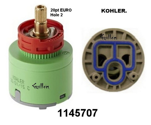 Kohler 1145707;;__ UNK 20pt; Single lever cartridge; in Unfinish
