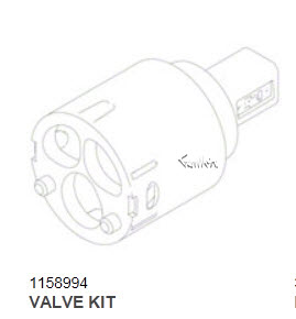 Kohler 1158994; ; valve kit; in Unfinish ; ;