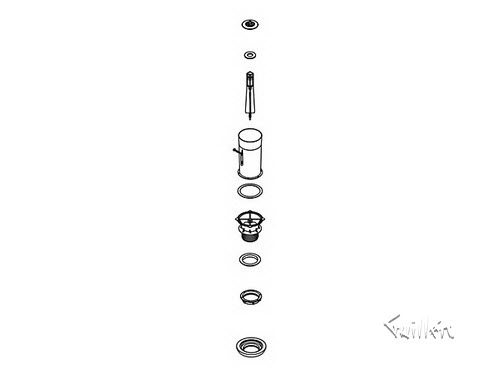 Kohler 1190386; ; flush valve kit; in Unfinish ; ;   Replaces 1142634