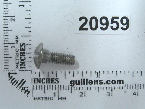 Kohler 20959; ; screw 8-32 x .5; in Unfinish ; ;