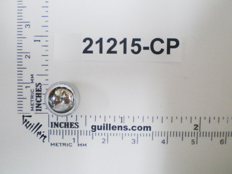 Kohler 21215-CP; ; knob, lift rod; in Chrome ; ;   Replaces 30584