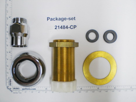 Kohler 21484-CP; ; hose guide assemby; in Chrome ; ;   Replaces 75492-CP
