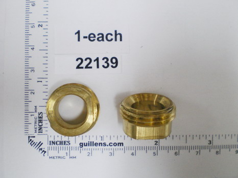Kohler 22139; ; nut, .937-14 modified; in Unfinish ; ;
