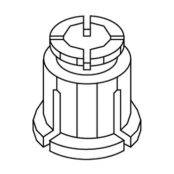 Kohler 22325; ; spline insert; in White ; ;   Replaces 30502; 57931