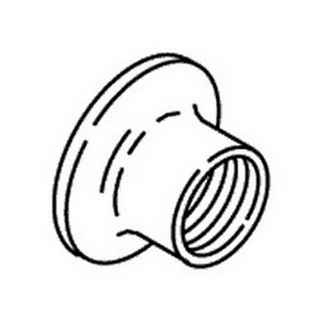 Kohler 22904-VF; ; escutcheon; in Polished Brass ; ;   Replaces 22904-PB; 30071-PB