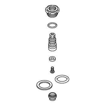 Kohler 30395-RP; ; valve, cw close; in Rough Plate ; ;