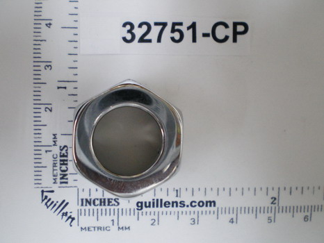 Kohler 32751-CP; ; nut,hex,1/2-14 npsm; in Chrome ; ;   Replaces 20778-CP