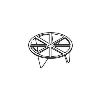 Kohler 33682-G; ; strainer plate; in Brushed Chrome ; ;