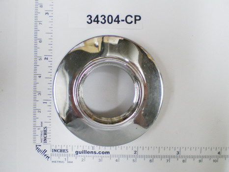 Kohler 34304-CP; ; escutcheon; in Chrome ; ;   Replaces 30078-CP