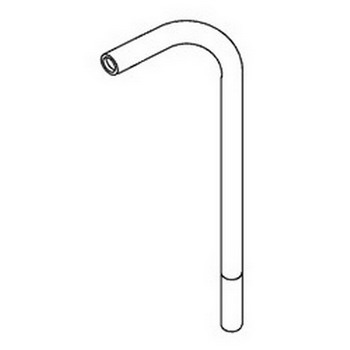 Kohler 40272-CP; ; spout, sink; in Chrome ; ;   Replaces 500167-CP