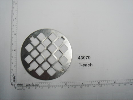 Kohler 43070; ; strainer plate; in Unfinish ; ;