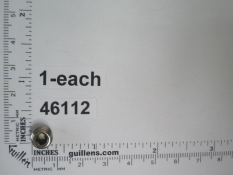 Kohler 46112; ; screw 5/16-18 x .31; in Unfinish ; ;